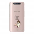 Coque Samsung Galaxy A80 360 intégrale transparente Pause thé (fesses) Tendance La Coque Francaise.