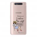 Coque Samsung Galaxy A80 360 intégrale transparente Week-end en Terrasse Tendance La Coque Francaise.