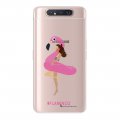 Coque Samsung Galaxy A80 360 intégrale transparente Flamingo Tendance La Coque Francaise.