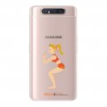 Coque Samsung Galaxy A80 360 intégrale transparente Squat Girl Tendance La Coque Francaise.