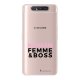 Coque Samsung Galaxy A80 360 intégrale transparente Femme Boss Tendance La Coque Francaise.