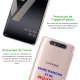Coque Samsung Galaxy A80 360 intégrale transparente Vivre D'amour et de Mojitos Tendance La Coque Francaise.