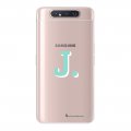 Coque Samsung Galaxy A80 360 intégrale transparente Initiale J Tendance La Coque Francaise.