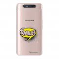 Coque Samsung Galaxy A80 360 intégrale transparente SMILE Tendance La Coque Francaise.
