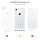 Coque iPhone SE 2020  Antichoc Silicone + 2 verres trempés