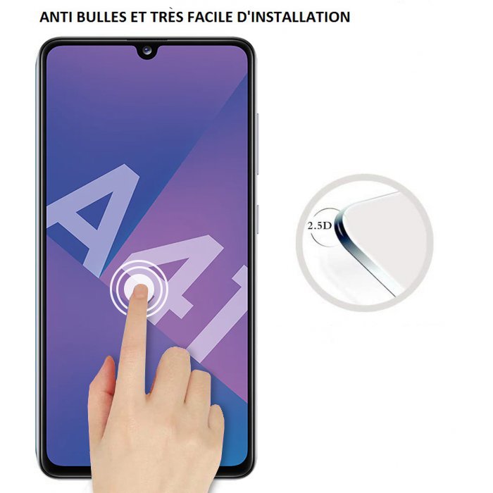 Film anti-choc en verre trempé Samsung Galaxy A41