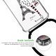 Coque cordon iPhone Xr noir Dessin Parisienne La Coque Francaise