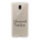 Coque Samsung Galaxy J5 2017 silicone transparente Gourmande & paresseuse ultra resistant Protection housse Motif Ecriture Tendance La Coque Francaise