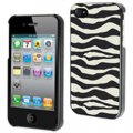 Muvit coque zebree noire et blanche Safari 3 pour iPhone 4/4S