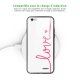 Coque iPhone 6/6s Coque Soft Touch Glossy Love Design Evetane