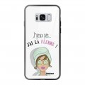 Coque Galaxy S8 Coque Soft Touch Glossy J'ai La Flemme Design Evetane