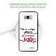 Coque Galaxy S8 Coque Soft Touch Glossy Je Constate Juste Design Evetane