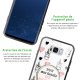 Coque Galaxy S8 Coque Soft Touch Glossy Oui aux licornes Design Evetane