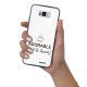 Coque Galaxy S8 Coque Soft Touch Glossy Adorable Sauf le Lundi Design Evetane