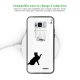 Coque Galaxy S8 Coque Soft Touch Glossy Chat Design Evetane