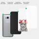 Coque Galaxy S8 Coque Soft Touch Glossy Leopard Couronne Design Evetane