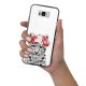 Coque Galaxy S8 Coque Soft Touch Glossy Leopard Couronne Design Evetane