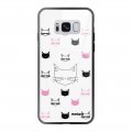 Coque Galaxy S8 Coque Soft Touch Glossy Cats motifs Design Evetane