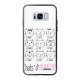 Coque Galaxy S8 Coque Soft Touch Glossy Chats d'humeurs Design Evetane