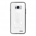 Coque Galaxy S8 Coque Soft Touch Glossy Chat Perli Popet Design Evetane