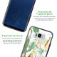 Coque Galaxy S8 Coque Soft Touch Glossy Tigres et Cactus Design Evetane