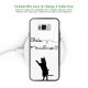 Coque Galaxy S8 Coque Soft Touch Glossy Chats Mailleries Design Evetane