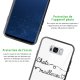 Coque Galaxy S8 Coque Soft Touch Glossy Chats Mailleries Design Evetane