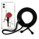 Coque cordon iPhone 11 noir Dessin Amour à Paris La Coque Francaise