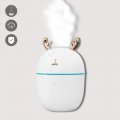 Humidificateur d'air avec Led pour bébé, maison en forme de cerf Blanc