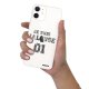 Coque iPhone 12 mini silicone transparente Jalouse 01 ultra resistant Protection housse Motif Ecriture Tendance Evetane