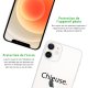 Coque iPhone 12 mini silicone transparente Chieuse ultra resistant Protection housse Motif Ecriture Tendance Evetane