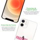 Coque iPhone 12 mini silicone transparente Parfaitement chiante ultra resistant Protection housse Motif Ecriture Tendance Evetane