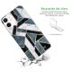 Coque iPhone 12 mini silicone transparente Marbre Vert Graphique ultra resistant Protection housse Motif Ecriture Tendance Evetane
