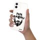 Coque iPhone 12 mini silicone transparente Papa Barbu ultra resistant Protection housse Motif Ecriture Tendance Evetane