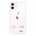 Coque iPhone 12 mini silicone transparente Maman licorne ultra resistant Protection housse Motif Ecriture Tendance Evetane