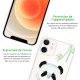 Coque iPhone 12 mini silicone transparente Panda Bambou ultra resistant Protection housse Motif Ecriture Tendance Evetane