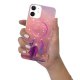Coque iPhone 12 mini silicone transparente Attrape rêve rose ultra resistant Protection housse Motif Ecriture Tendance Evetane