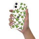 Coque iPhone 12 mini silicone transparente Cactus ultra resistant Protection housse Motif Ecriture Tendance Evetane