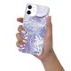 Coque iPhone 12 mini silicone transparente Nacre et Algues ultra resistant Protection housse Motif Ecriture Tendance Evetane