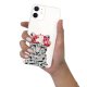 Coque iPhone 12 mini silicone transparente Leopard Couronne ultra resistant Protection housse Motif Ecriture Tendance Evetane