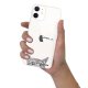 Coque iPhone 12 mini silicone transparente Chat Miaou ultra resistant Protection housse Motif Ecriture Tendance Evetane