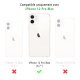 Coque iPhone 12 Pro Max silicone transparente Peste mais rigolote ultra resistant Protection housse Motif Ecriture Tendance Evetane
