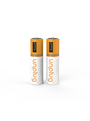 Unplug Rechargeable Battery Serie Aa // Pack 2-cable Double  Micro Usb