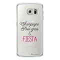 Coque Samsung Galaxy S6 rigide transparente Champ et Fiesta Dessin La Coque Francaise