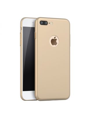 Coque TPU effet metal or pour iPhone 7 Plus