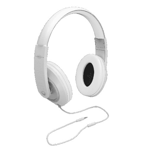 Ecouteurs Forever Écouteurs Filaires Jack 3.5 mm Intra-auriculaires Son de  Qualité Blanc