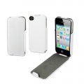 Etui coque snow slim blanc Muvit iPhone 5 / 5S protection ecran incluse