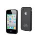 Housse Muvit silicone bimatiere noire pour iPhone 5 avec protection ecran