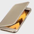 Samsung Etui Clear View Cover Gold Pour Samsung Galaxy A5 2017