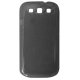 Coque rigide transparente paillette noir pour Samsung Galaxy S3
